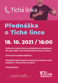 Leták k přednášce o Tiché lince