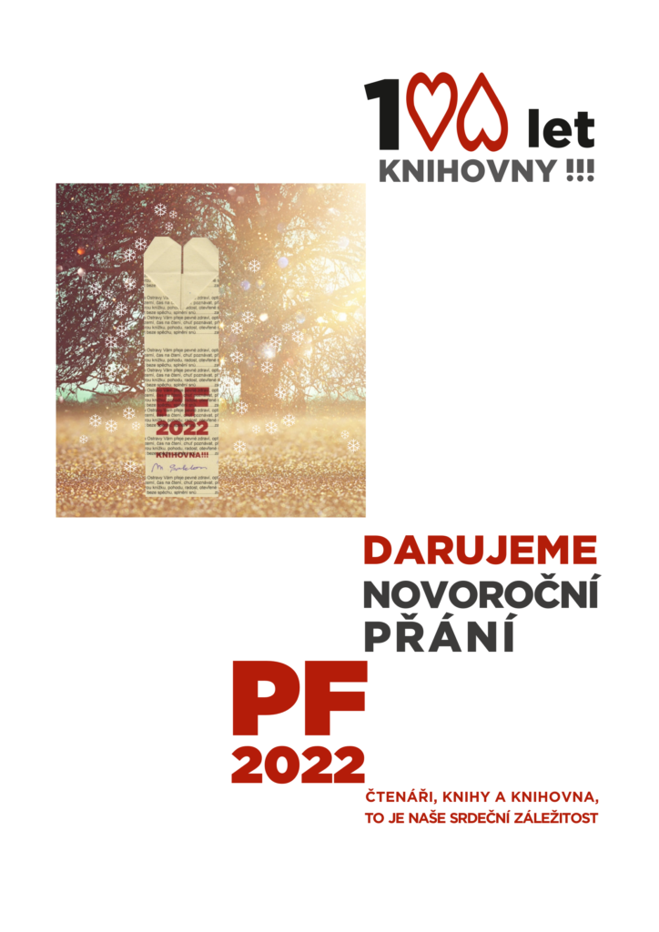 Leták k darování novoročního přání