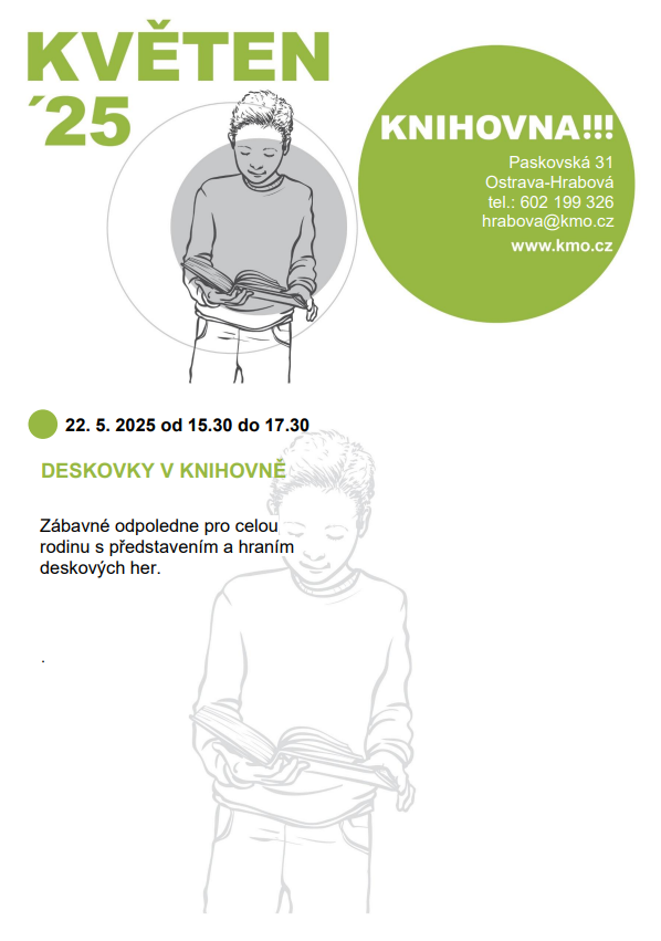 odpoledne s deskovými hrami pro celou rodinu