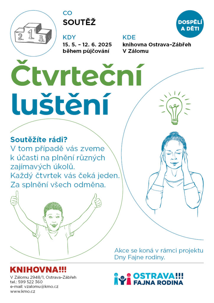 Čtvrteční luštění na pobočce V Zálomu