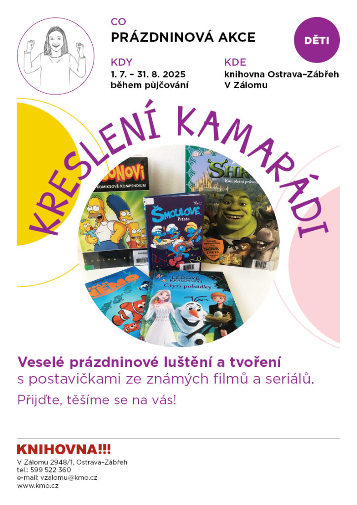 Kreslení kamarádi na pobočce v Zálomu