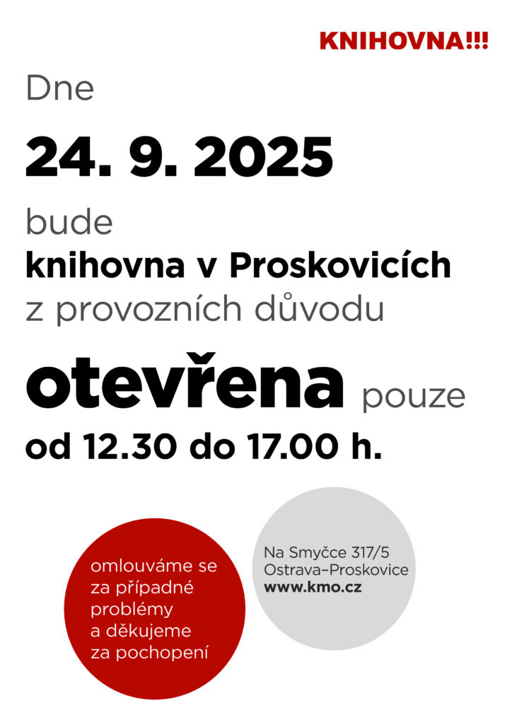 Otevírací doba Proskovice