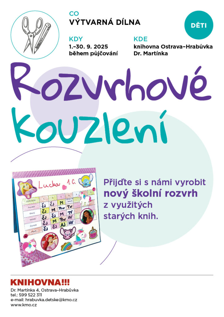 Tvůrčí dílna na pobočce Dr. Martínka