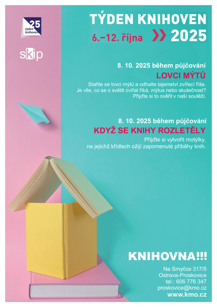 Týden knihoven 2025 v Proskovicích