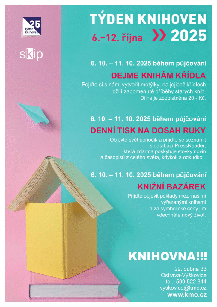 Týden knihoven 2025 ve Výškovicích