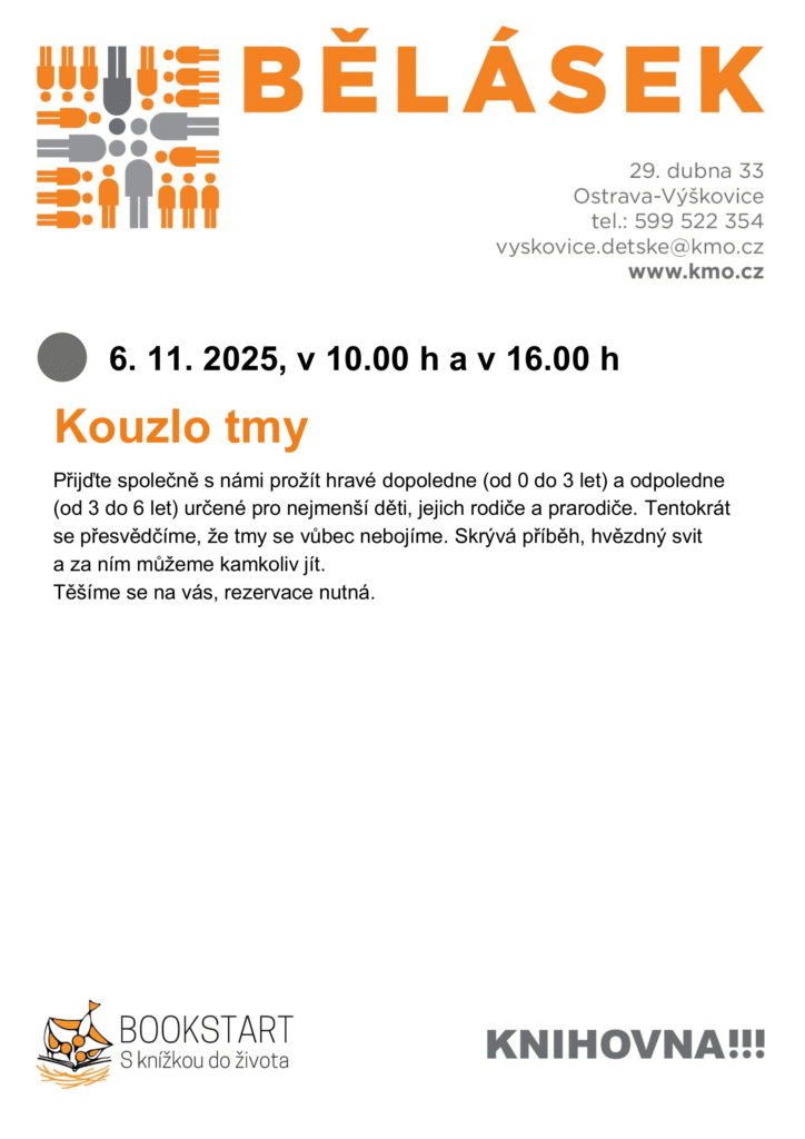 Klub Bělásek na pobočce Výškovice