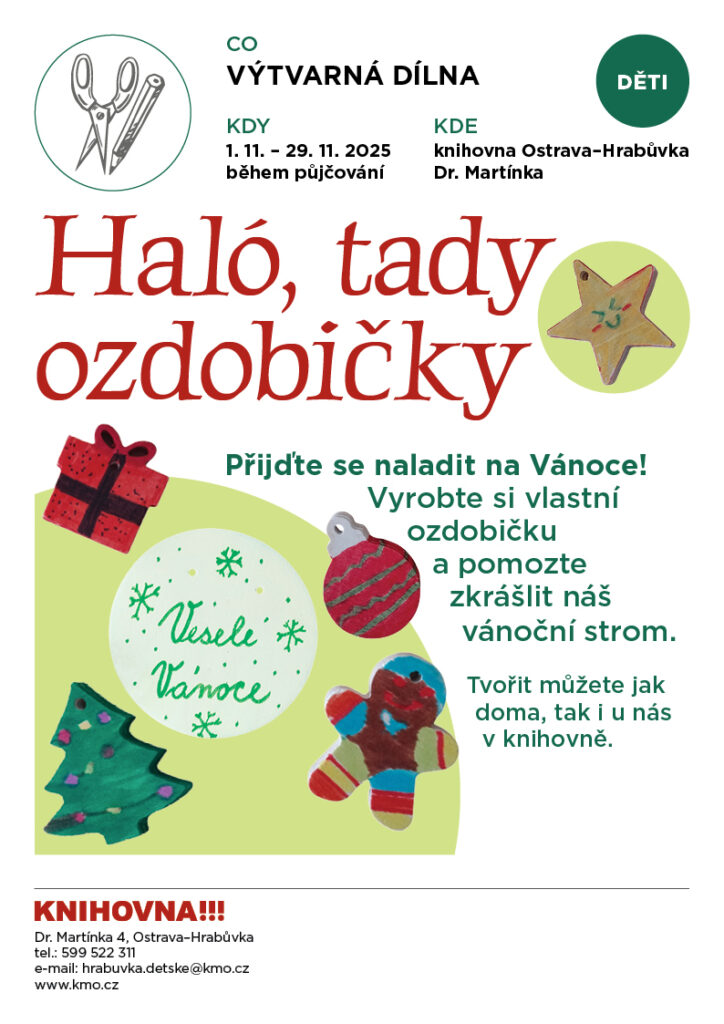 Tvůrčí dílna na pobočce Dr. Martínka