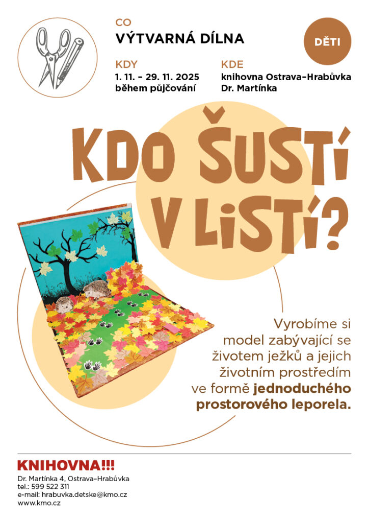 Tvůrčí dílna na pobočce Dr. Martínka