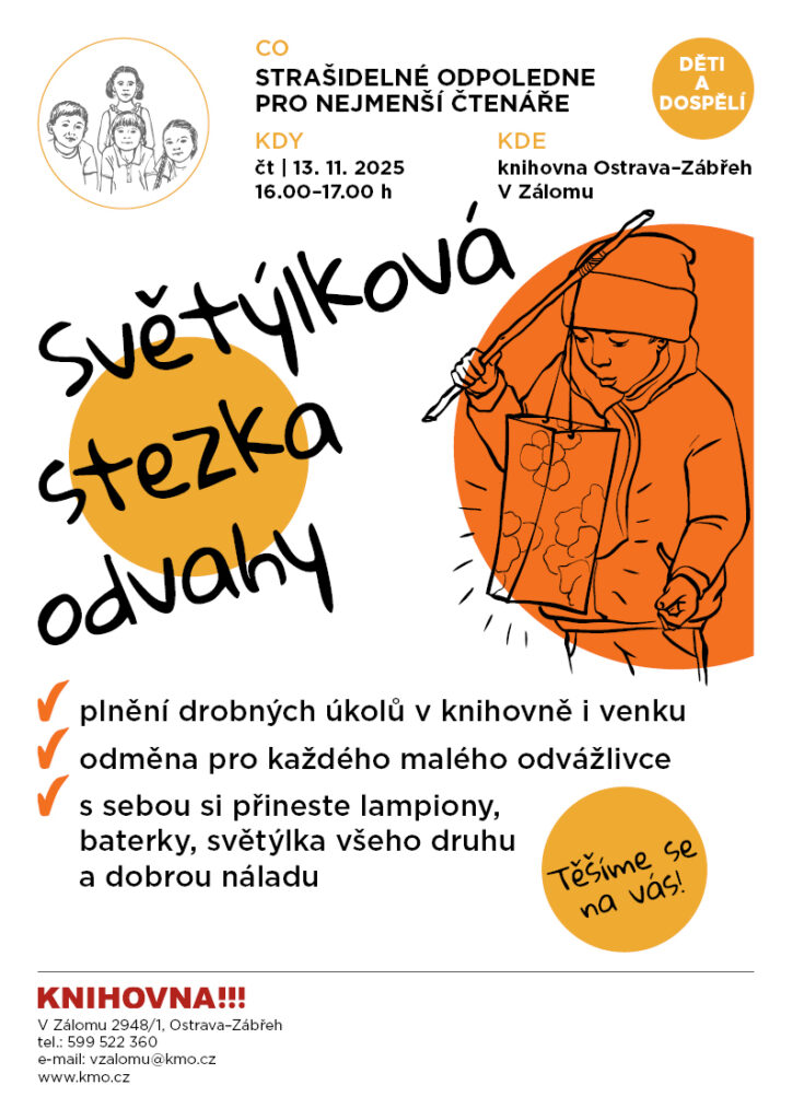Světýlková stezka odvahy na pobočce V Zálomu