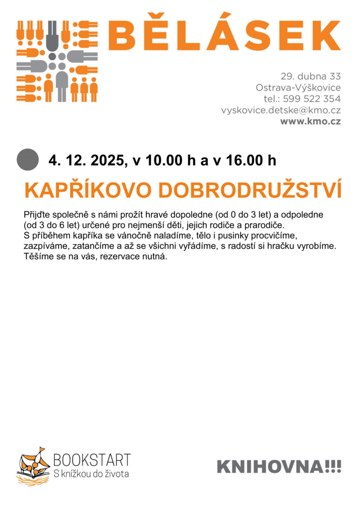 klub pro děti na pobočce Výškovice