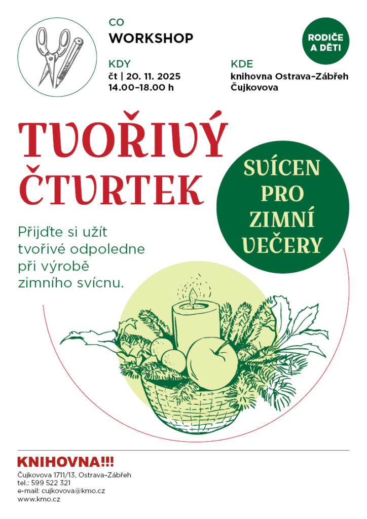 Tvořivý čtvrtek na pobočce Čujkovova