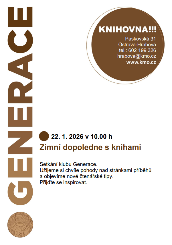 setkání klubu Generace u nových knih