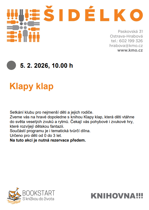 Klapy klap - setkání klubu Šidélko