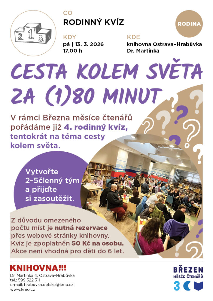 4. rodinný kvíz na pobočce Dr. Martínka