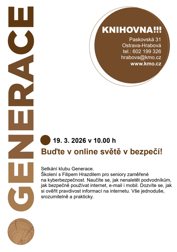 Počítačová bezpečnost pro seniory.