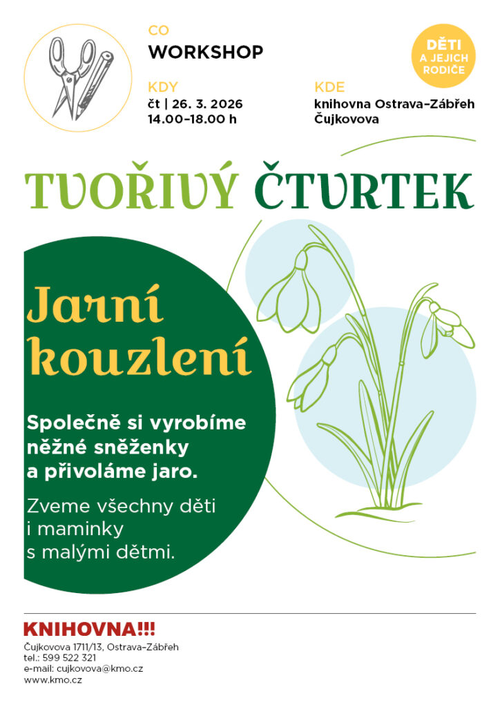 Tvořivý čtvrtek na pobočce Čujkovova