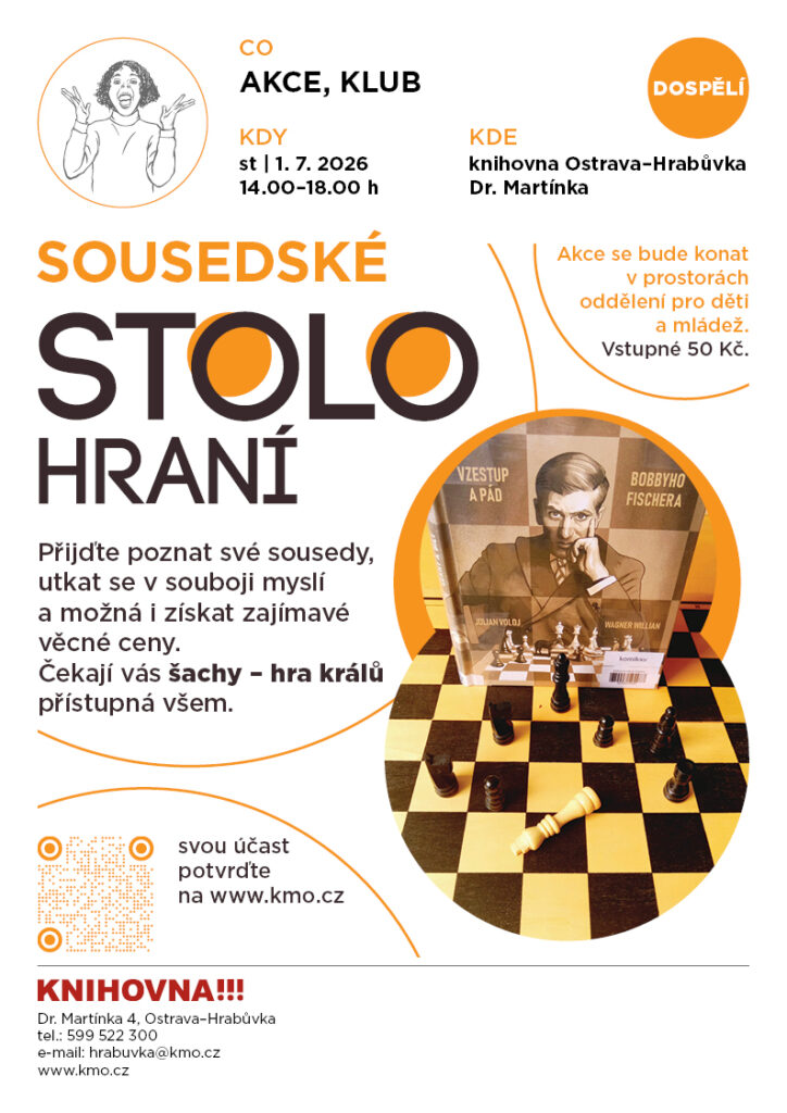 turnaj ve hře šachy na pobočce Dr. Martínka