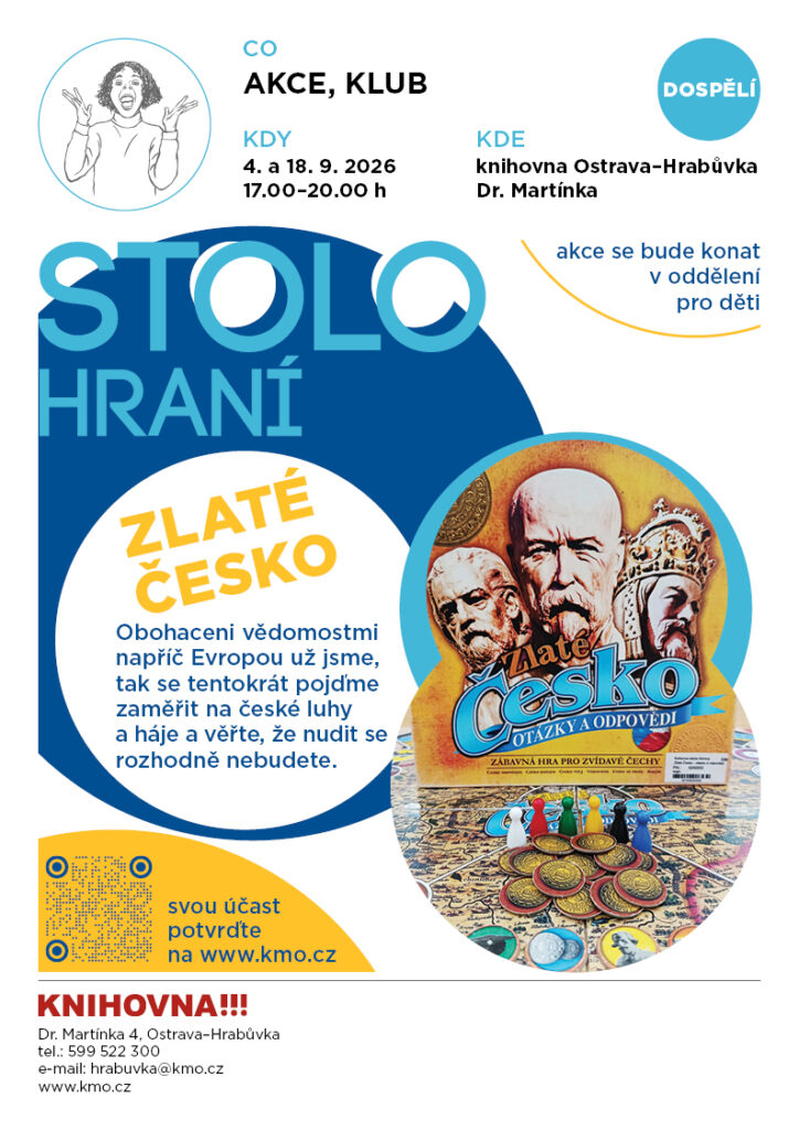 Deskoherní klub na pobočce Dr. Martínka