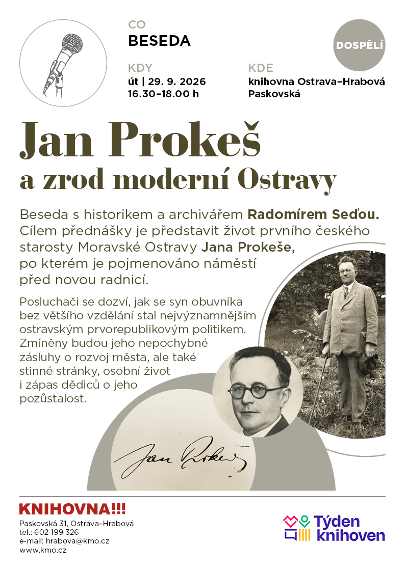 beseda s historikem Radomírem Seďou